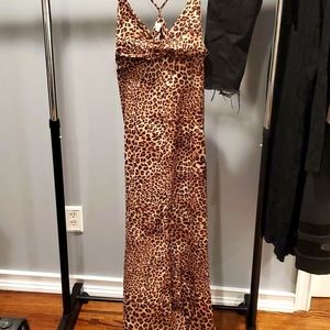 Maxi Leopard dress